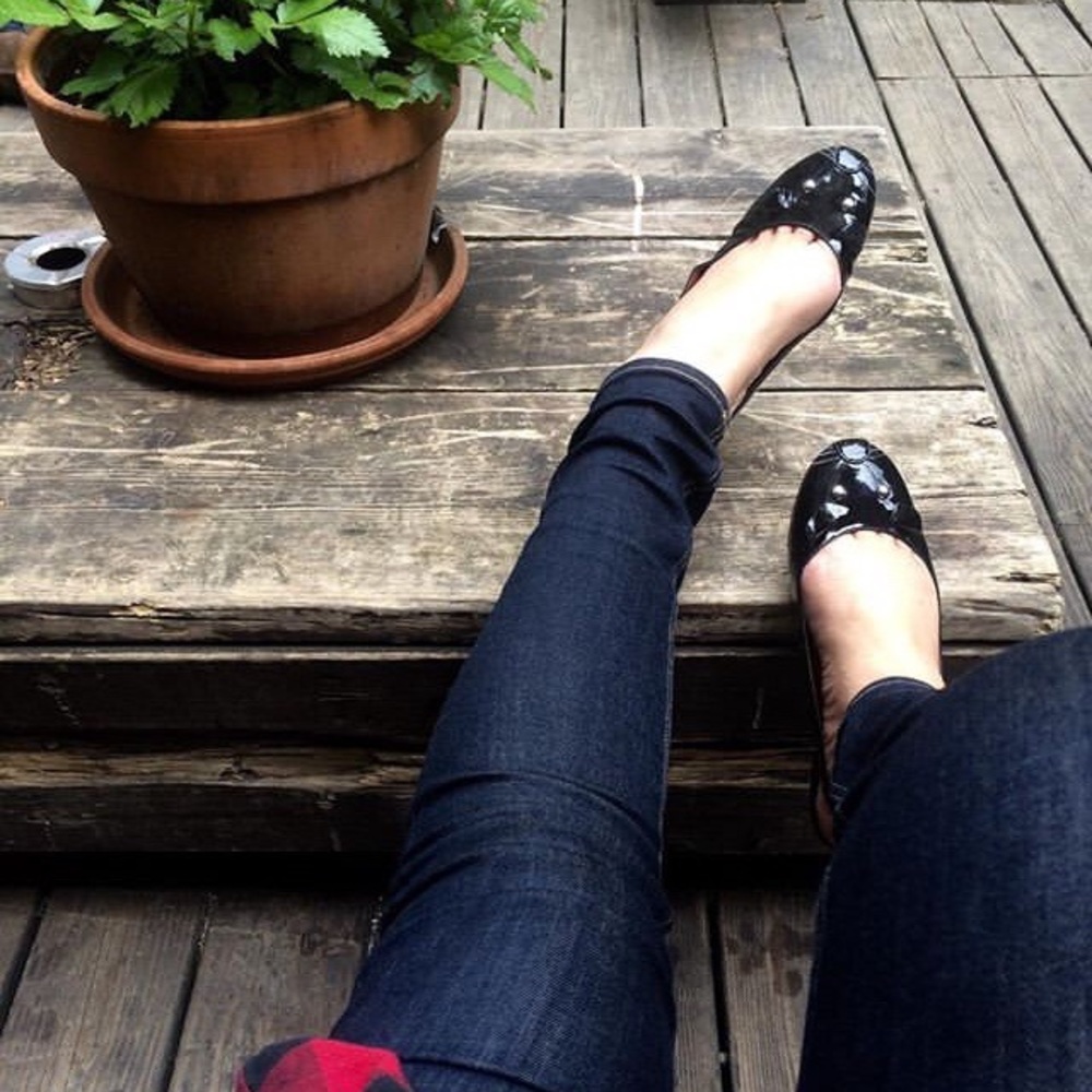 Marc by Marc Jacobs slingback mouse flats